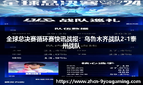 全球总决赛循环赛快讯战报：乌鲁木齐战队2-1泰州战队